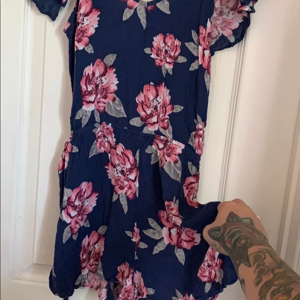 Charlotte Russe- floral romper